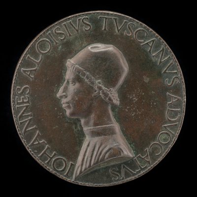 Giovanni Alvise Toscani, c. 1450-1478, Milano Hukuk Danışmanı, Konsistorial Avukat ... [ön yüz]. by Lysippus Junior