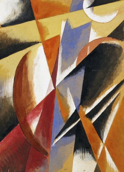 Kompozisyon by Lyubov Sergeevna Popova
