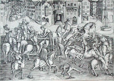 Turnuva, c.1500 (gravür) by MZ Master