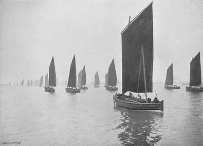 Tyne Kapalı Ringa Tekneleri, c1896 by M. Aunty