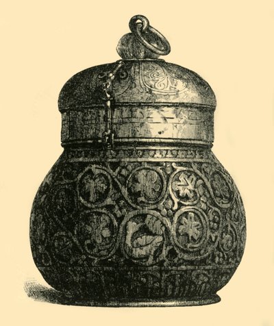 Fildişi kutu, MS 750- 850, 1881. by M Sullivan