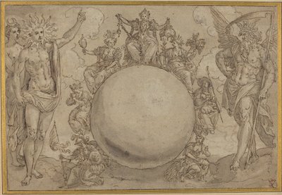 Apollo, Diana ve İnsan Hayatının Döngüsel Değişkenlikleri ile Zaman by Maarten de Vos