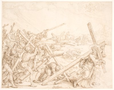 Fiat voluntas tua (istediğini yap) by Maarten van Heemskerck