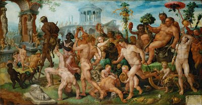 Bacchus'un Zafer Alayı, c. 1536 by Maarten van Heemskerck