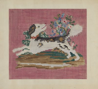 Sandalye Örtüsü, c. 1937. by Mabel Ritter