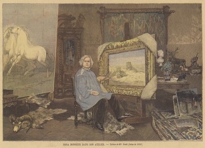 Rosa Bonheur Stüdyosunda by Madame Consuelo Fould