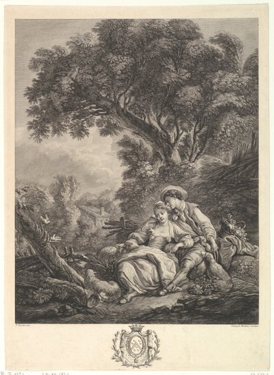 Pensant-ils à ce mouton Koyunları Düşünüyorlar mı, 18. yüzyılın sonları. by Madame Jourdan