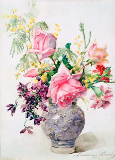 Gül Vazosu, c1865-1928 by Madeleine Jeanne Lemaire