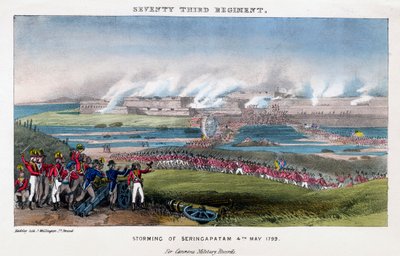 Yetmiş üçüncü Alay, Seringapatam Baskını, Hindistan, 4 Mayıs 1799. by Madeley
