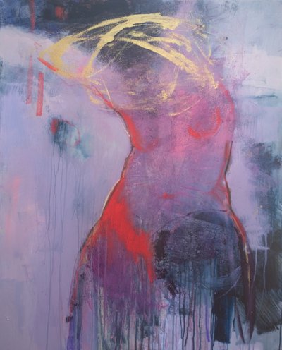 Mükemmel Olmak Zorunda Değilim, 2017 (tuval üzerine akrilik ve pastel) by Madgalena Morey
