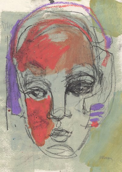 Eskiz defteri 27, 2025 (kağıt üzerine tempera, pastel, mürekkep, kurşun kalem) by Madgalena Morey