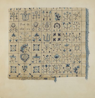 Yatak örtüsü by Mae A. Clarke