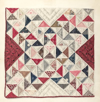 Patchwork Yorgan by Mae A. Clarke