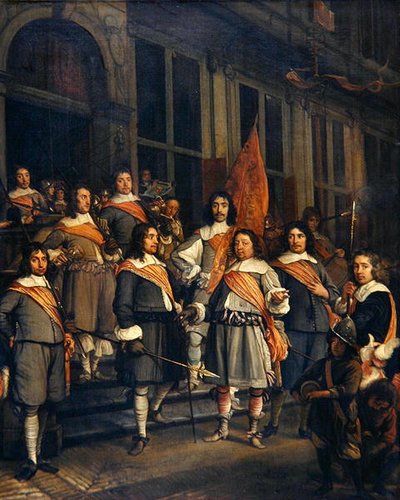 Lahey Arquebusiers Şirketi by Maerten Lengele