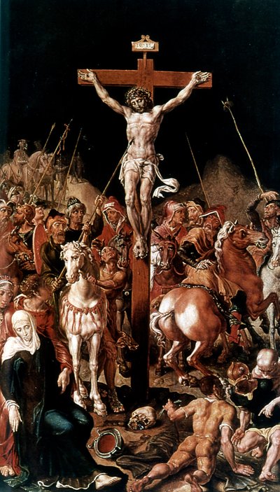 Golgotha Calvary, 16. yüzyıl by Maerten van Heemskerck