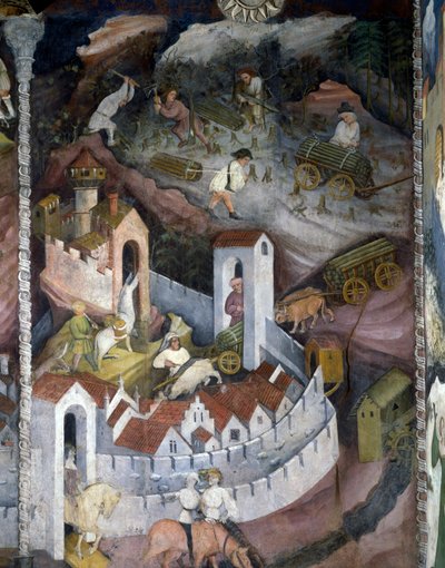 Aralık Ayı, Ayların Döngüsü by Maestro (attr. to) Venceslao