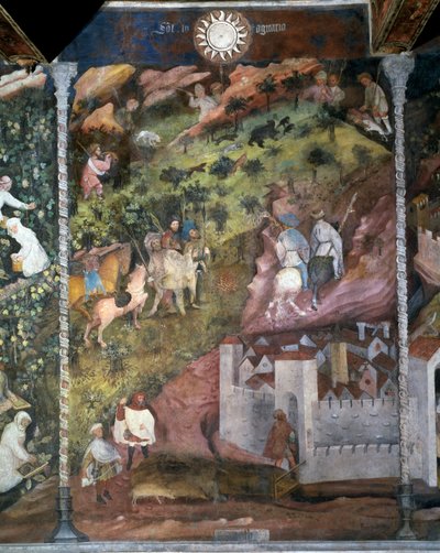 Kasım Ayı, Ay Döngüsünden detay by Maestro (attr. to) Venceslao