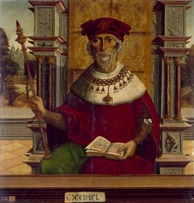 Peygamber Hezekiel, c. 1525 by Maestro de Becerril