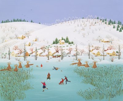 Donmuş Gölde, 1987 by Magdolna Ban