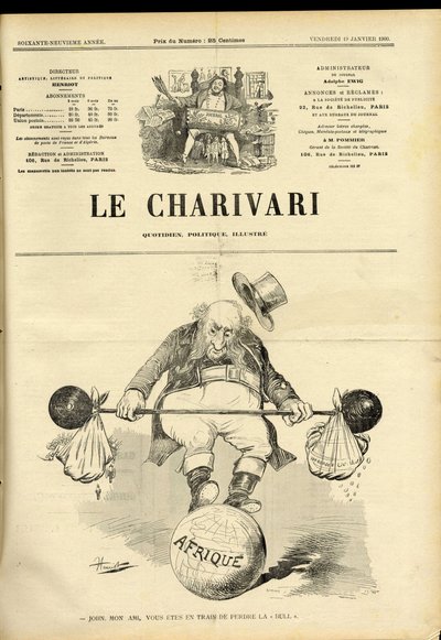 “” Charivari”nin kapağı by Henri Maigrot