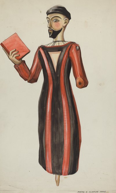 Bulto, Aziz Peter Francis, c. 1936. by Majel G. Claflin