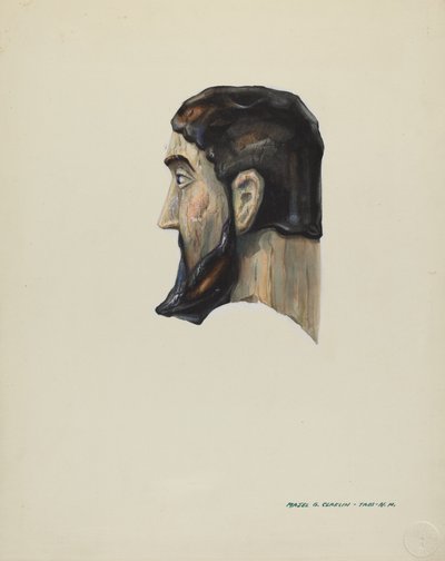 Bulto, c. 1938. by Majel G. Claflin