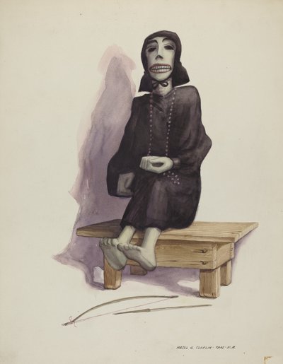 Ölüm Muerto Figürü, c. 1937. by Majel G. Claflin