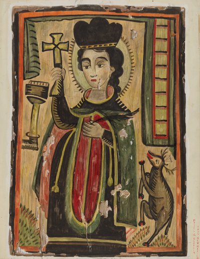 Altarpiece - Aziz Procopius by Majel G. Claflin