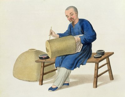 Bir Fener Ressamı, 'Çin Kostümü'nden 20 numaralı levha, J. Dadley tarafından kazınmış, 1800 by Major George Henry Mason