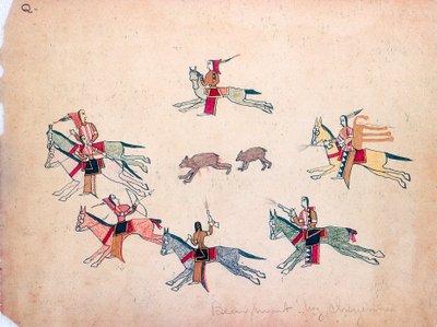 Ayı Avı, 1875 by Making Medicine