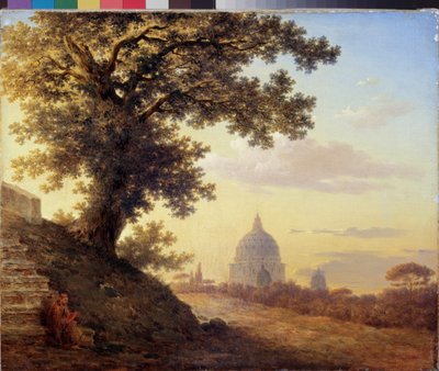 Le Tasse meşesi (Torquato Tasso by Maksim Nikiforovich Vorobiev