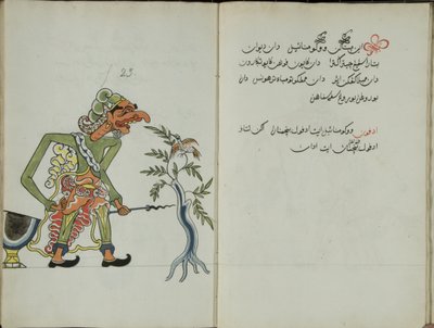 Zerdeçal Java, MS 41 s. 46, Resim 23, 1830 by Malay Malay