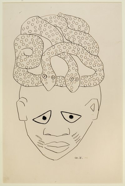 Maske Çalışması by Malvin Gray Johnson