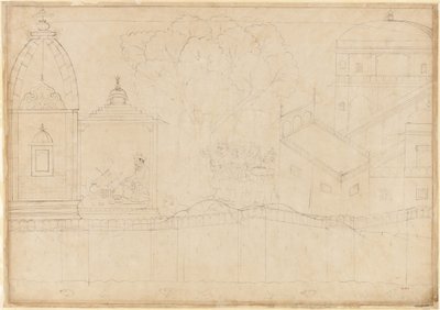 Indrajit Teklifler Sunar: Siege of Lanka serisinden bir yaprak, yakl. 1725. by Manaku
