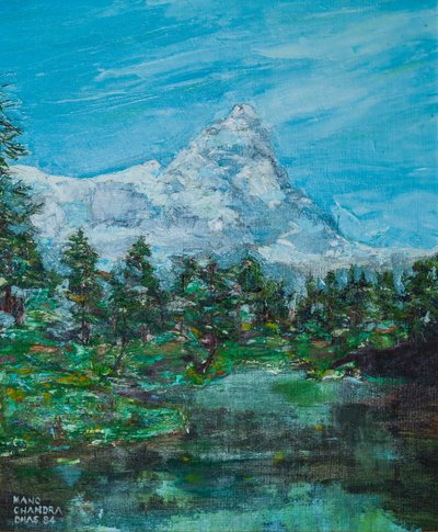 İtalyan Yakasından Mont Blanc veya Monte Bianco by Mano Chandra Dhas