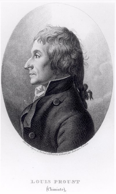 Ambroise Tardieu (1788-1841) tarafından oyulmuş Joseph Louis Proust (1754-1826) by Manuel Albuerne