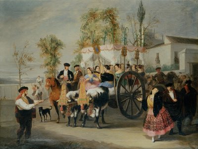 Bir Alayı (tuval üzerine yağlı boya) by Manuel Cabral y Aguado Bejarano