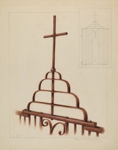 Çapraz, ç. 1937. by Manuel G. Runyan