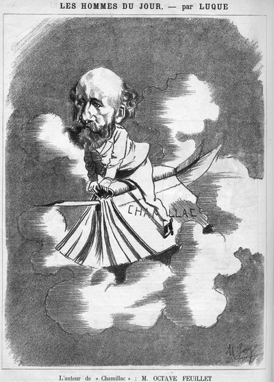 Octave Feuillet (1821-1890) Fransız yazar. by Manuel Luque