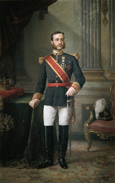 Alfonso XII'nin Portresi (Alfonso XII) by Manuel Ojeda y Siles