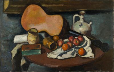 Gitarlı Natürmort, 1920'ler. by Manuel Ortiz de Zárate