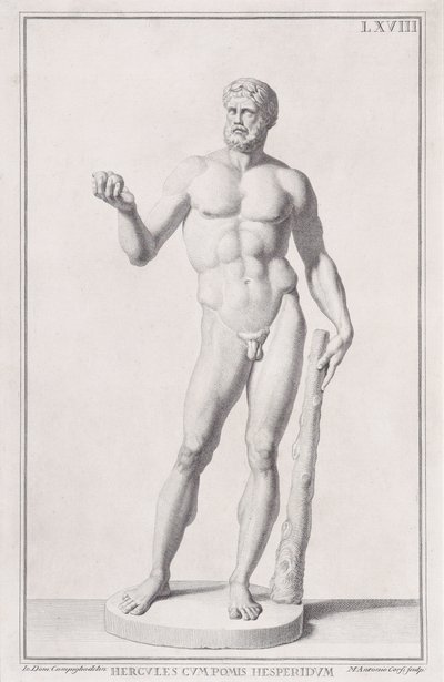 Herkül Heykeli, 1734. by Marc