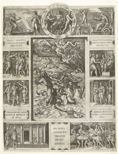 Jüpiter, destansı Aeneid
