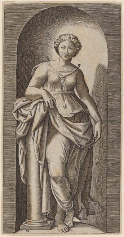 Metanet by Marcantonio Raimondi after Raphael