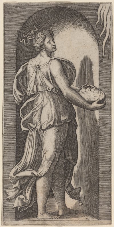 Ümit etmek by Marcantonio Raimondi after Raphael