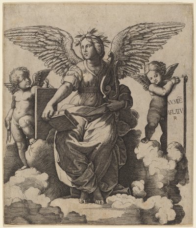 Şiir by Marcantonio Raimondi after Raphael