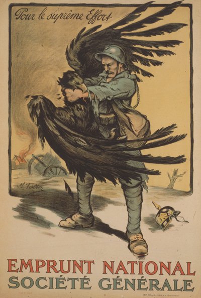 Societe Generale “Ulusal Borçlanma” reklam afişi by Marcel Falter