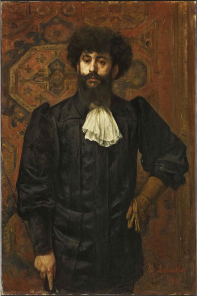 Sar Josephin Peladan 1858-1918, 1891. by Marcellin Gilbert Desboutin