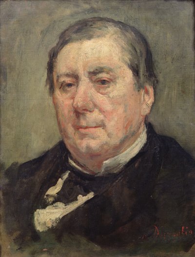 Eugene Labiche'nin Portresi (1815-1888) (resim) by Marcellin Gilbert Desboutin