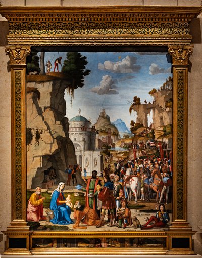 Bilge Adamların Hayranlığı by Marcello Fogolino